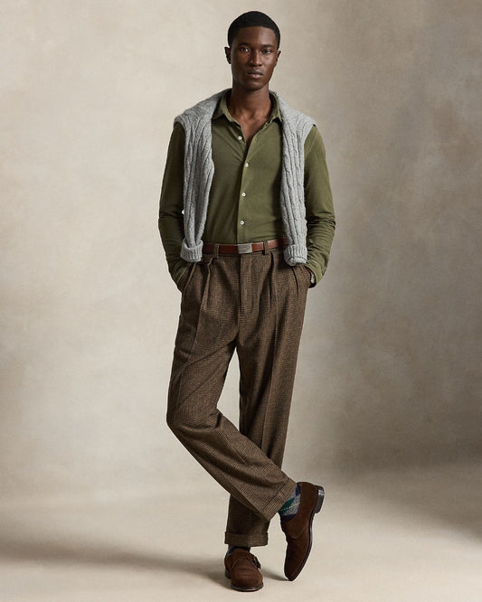 Ralph Lauren Mesh Hemd Outdoors Olive – productfoto 3 | Checkpoint Mol