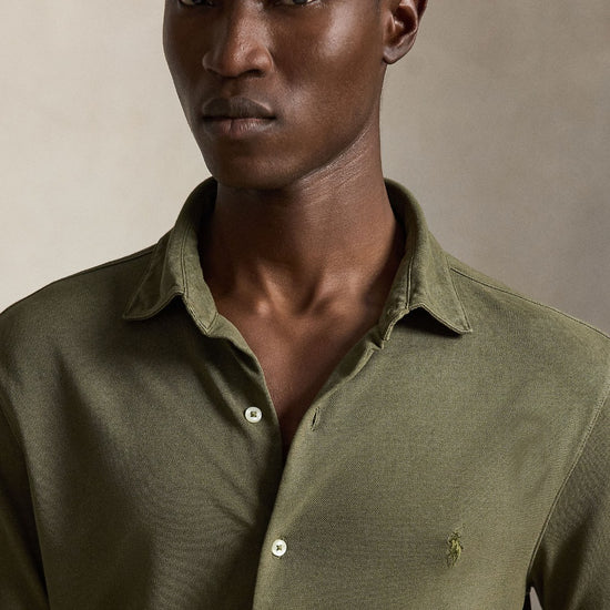 Ralph Lauren Mesh Hemd Outdoors Olive – productfoto 5 | Checkpoint Mol