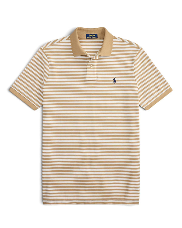 Ralph Lauren Mesh Polo Vintage Khaki White – productfoto 1 | Checkpoint Mol