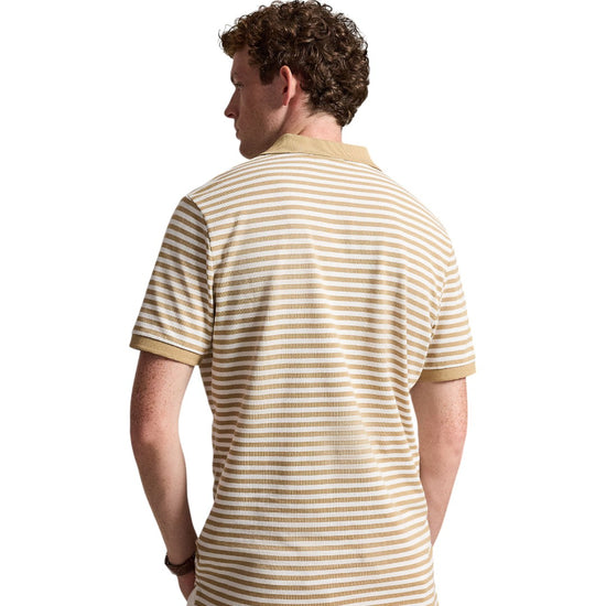 Ralph Lauren Mesh Polo Vintage Khaki White – productfoto 3 | Checkpoint Mol