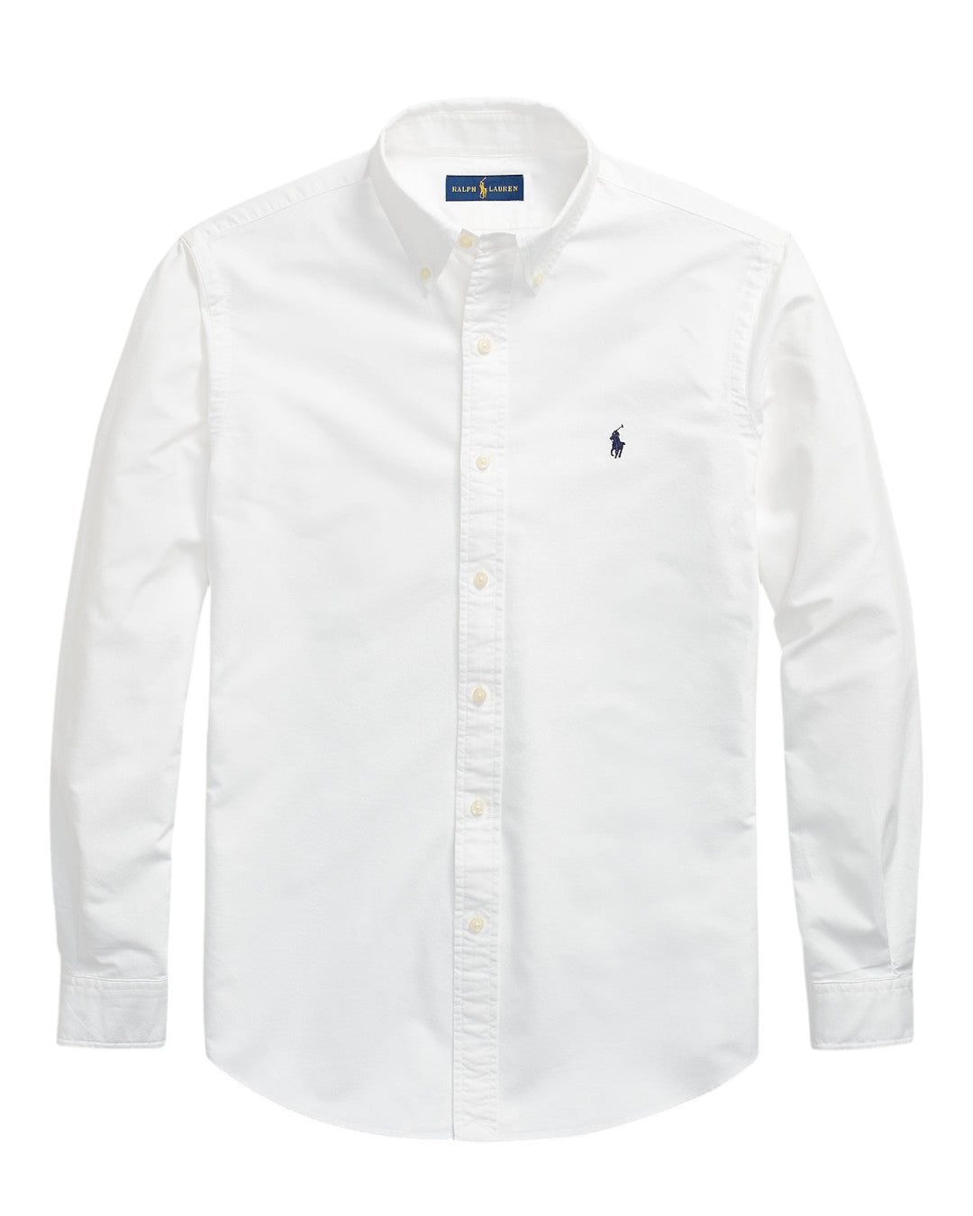 Ralph Lauren wit Oxford-hemd, productfoto vooraanzicht