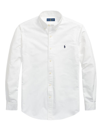 Ralph Lauren wit Oxford-hemd, productfoto vooraanzicht