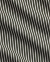 Ralph Lauren donker en wit gestreept hemd, detail streeppatroon