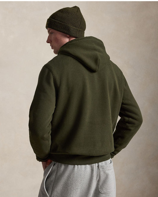 Ralph Lauren RL Fleece Hoodie Company Olive – productfoto 4 | Checkpoint Mol