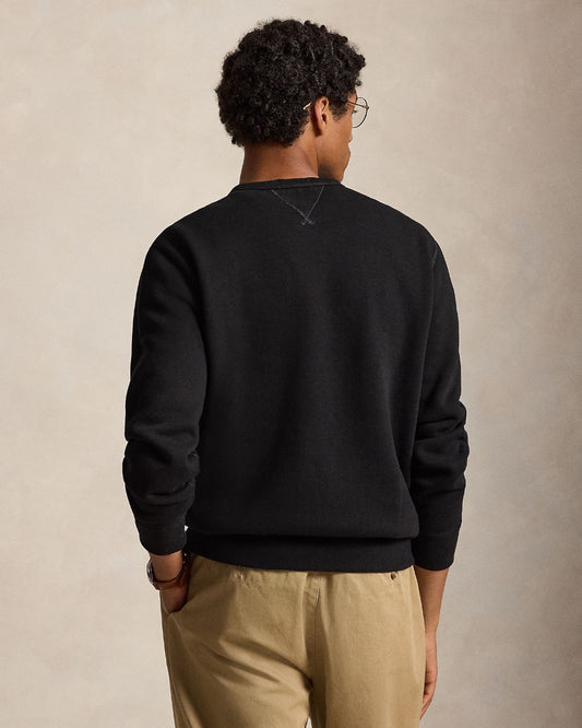 Ralph Lauren RL Fleece Sweater Polo Black – productfoto 4 | Checkpoint Mol