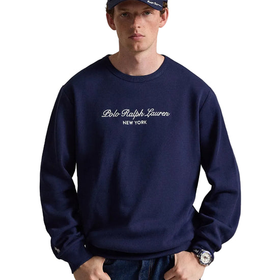 Ralph Lauren Seasonal Fleece Sweater Newport Navy – productfoto 2 | Checkpoint Mol