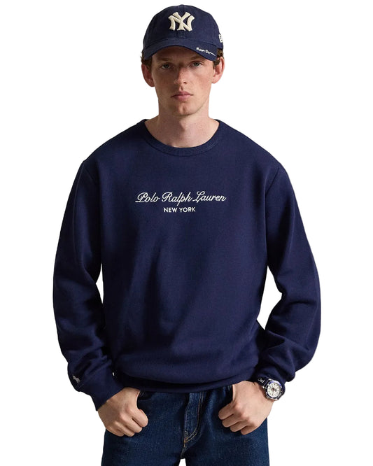Ralph Lauren Seasonal Fleece Sweater Newport Navy – productfoto 2 | Checkpoint Mol