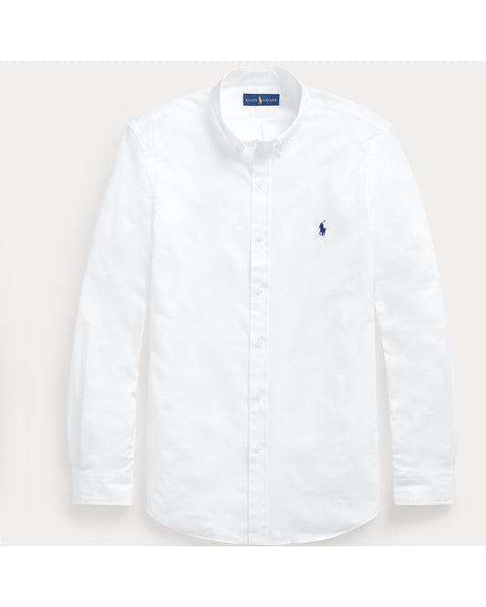 Ralph Lauren wit button-downhemd, productfoto vooraanzicht
