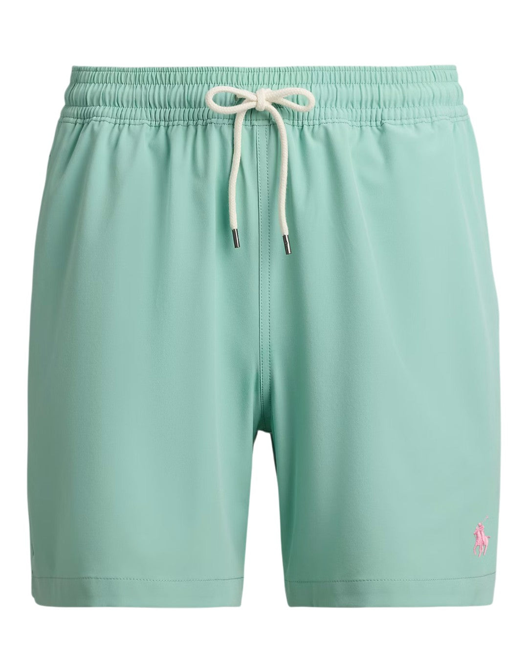 Ralph Lauren mintgroene zwemshort met trekkoord, productfoto vooraanzicht