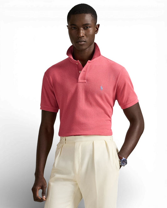 Red Sky Mesh Polo