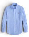 Austin Blue Linen Slim Fit Shirt