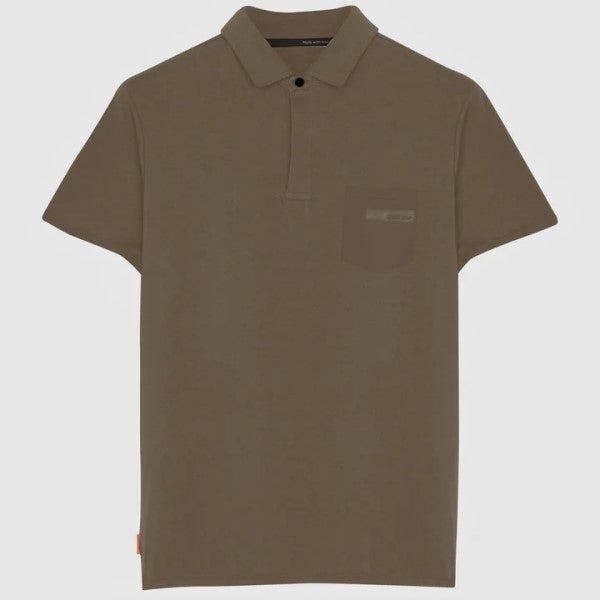 RRD Revo Polo with Chest Pocket Olive – productbeeld 1