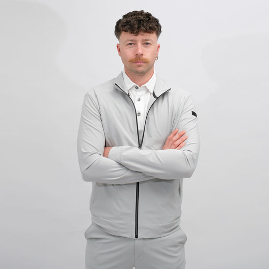 RRD Surflex full zip fleece - Light Grey – vooraanzicht