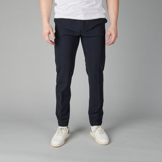 RRD Revo Stretch donkerblauwe broek, gedragen, van voren