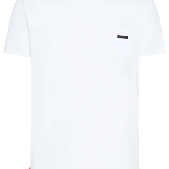 RRD Revo wit T-shirt met borstzak, van voren