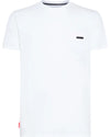 RRD Revo wit T-shirt met borstzak, van voren