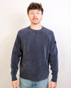 RRD Ultra Marine Velvet Round Neck Pullover – vooraanzicht