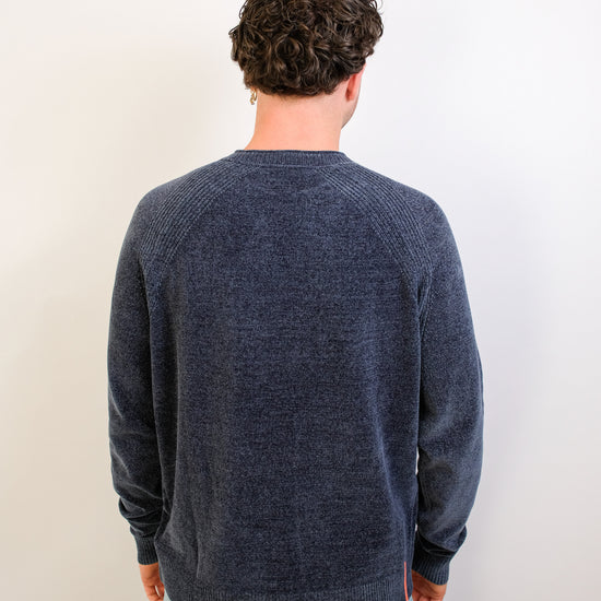 RRD Ultra Marine Velvet Round Neck Pullover – productbeeld 2