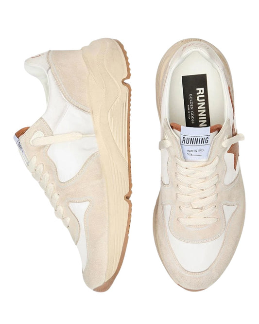 Golden Goose Running White / Beige / Brown – productfoto 3 – Checkpoint Mol