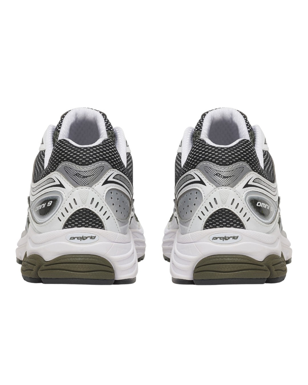 Saucony ProGrid Omni 9 Fatigue achterkant