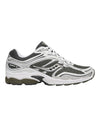Saucony ProGrid Omni 9 Fatigue groene unisex sneaker zijaanzicht bij Checkpoint Mol