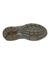 Bruine en taupe zool van Saucony ProGrid Omni 9 OG Debonair Silver