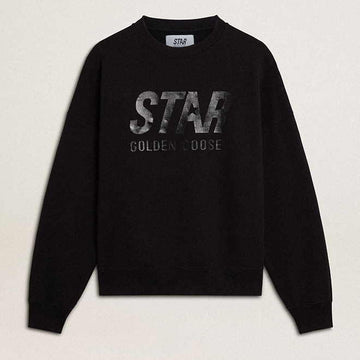 Golden Goose Star Unisex Boxy Sweater Black – productfoto 1 – Checkpoint Mol
