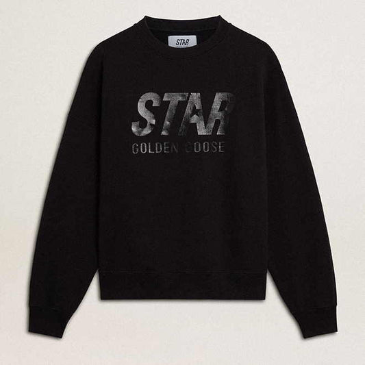 Golden Goose Star Unisex Boxy Sweater Black – productfoto 1 – Checkpoint Mol