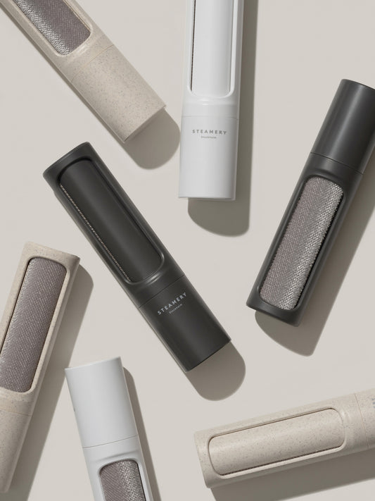 Steamery Lint Brush kledingborstels in meerdere kleuren, waaronder donkergrijs
