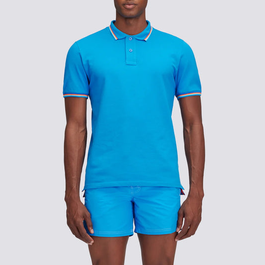 Sundek Brice Polo Twitter Blue – productbeeld 1