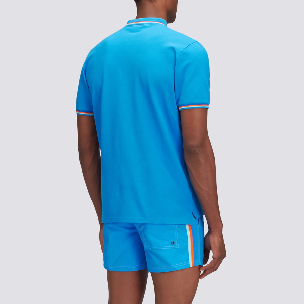 Sundek Brice Polo Twitter Blue – productbeeld 3