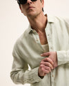 Mint Green Soho Linen Shirt