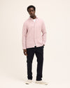 Soft Mauve Soho Linen Shirt