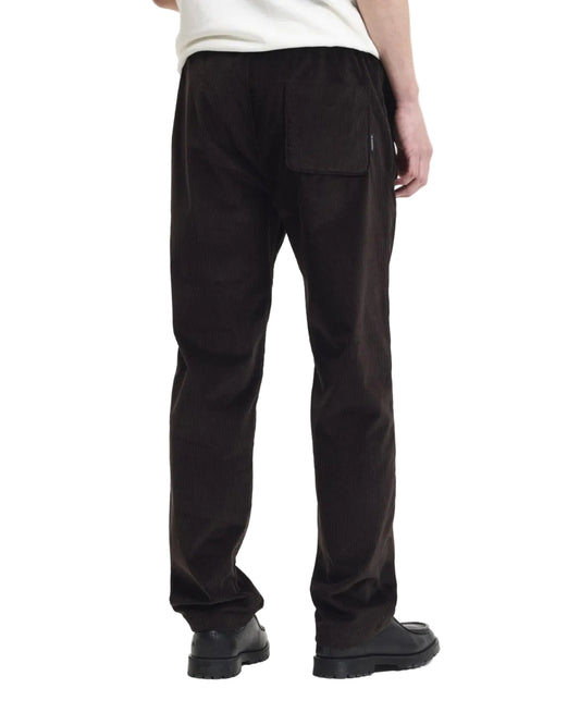 The GoodPeople Bob Corduroy Broek Chocolate Brown - beeld 4