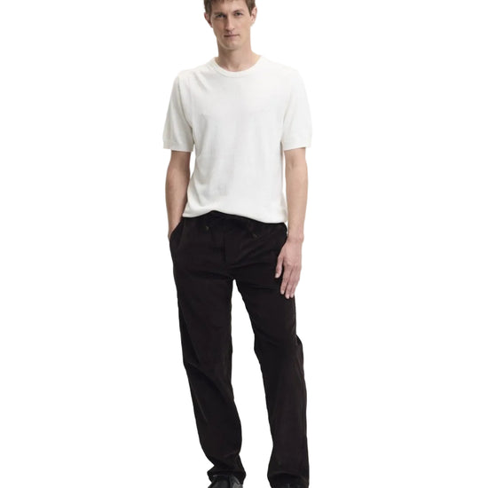 The GoodPeople Bob Corduroy Broek Chocolate Brown - beeld 5