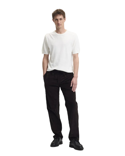 The GoodPeople Bob Corduroy Broek Chocolate Brown - beeld 5