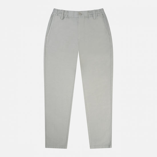 The GoodPeople Light green Linnne Cotton Comfort Fit – vooraanzicht