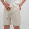 The GoodPeople Hox Cotton Relaxed Fit Shorts Stone – productbeeld 2