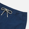 The GoodPeople Hyper Seersucker Shorts Denim Blue – detailbeeld