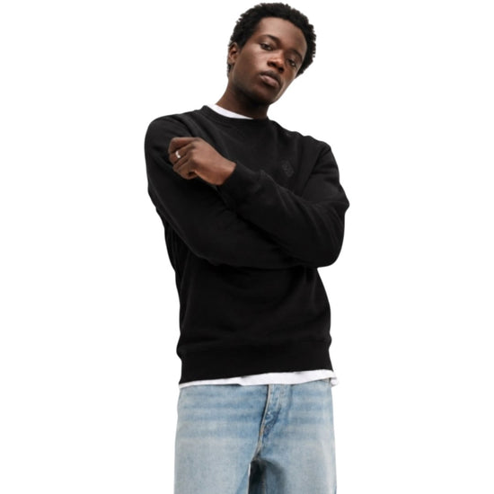 The GoodPeople Lommy Signature Sweater Black - beeld 2
