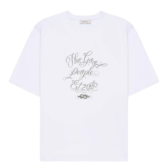 The GoodPeople Oscar Artwork T-shirt White - beeld 1