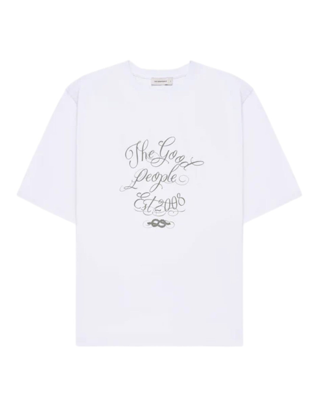 The GoodPeople Oscar Artwork T-shirt White - beeld 1