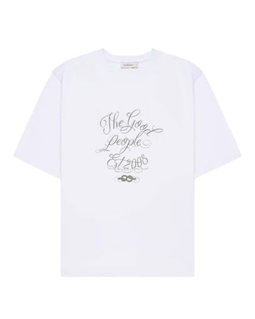 The GoodPeople Oscar Artwork T-shirt White - beeld 1