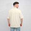 The GoodPeople Softsun Towelling Shirt Beige – productbeeld 3