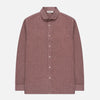 The GoodPeople Rose Brown Soho Linen Shirt Rose Brown – productbeeld 2