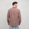The GoodPeople Rose Brown Soho Linen Shirt Rose Brown – productbeeld 6