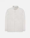 The GoodPeople Stirr Soft Cotton Regular Fit Shirt Off White – productbeeld 1