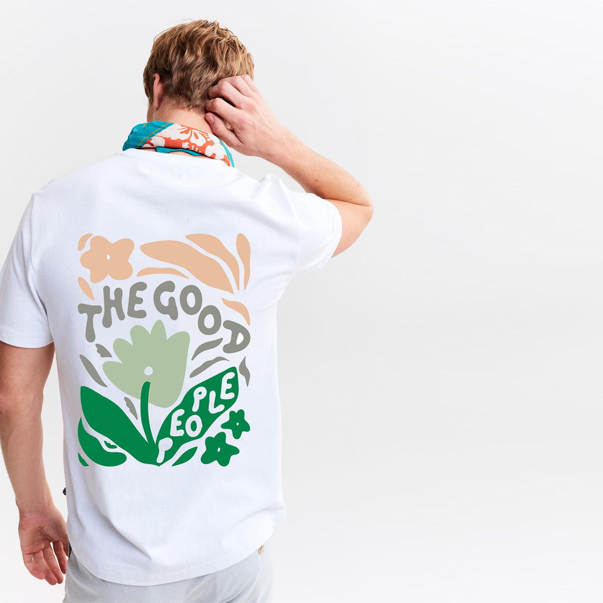 The GoodPeople White colormix backprint – productbeeld 2