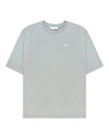 The GoodPeople Theo lichtgroen T-shirt, van voren