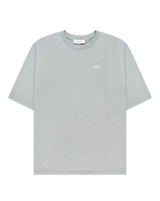 The GoodPeople Theo lichtgroen T-shirt, van voren